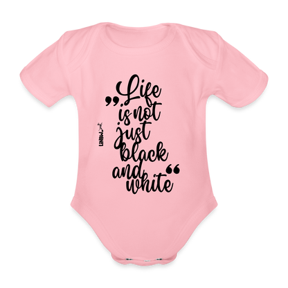 LiNBW. Body Kurzarm Life is not just black and white - Hellrosa