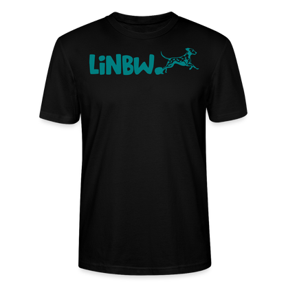 LiNBW. Männer T-Shirt Life is not just black and white - Schwarz