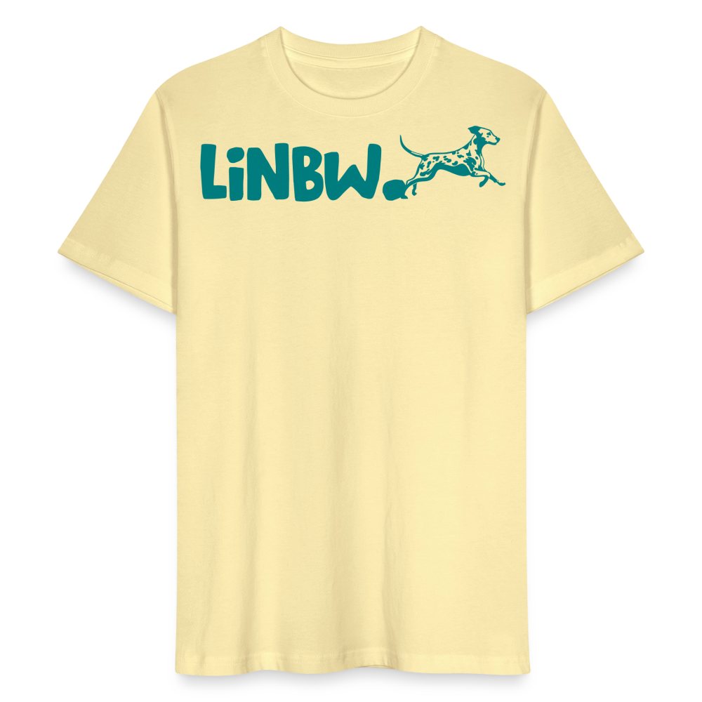 LiNBW. Männer T-Shirt Life is not just black and white - Creme