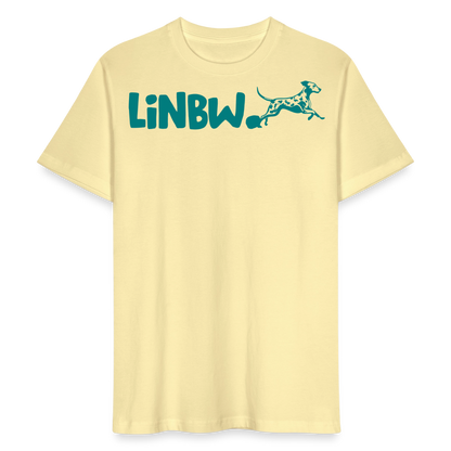 LiNBW. Männer T-Shirt Life is not just black and white - Creme