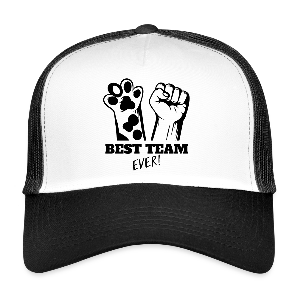 LiNBW. Cap Best Team Ever - Weiß/Schwarz