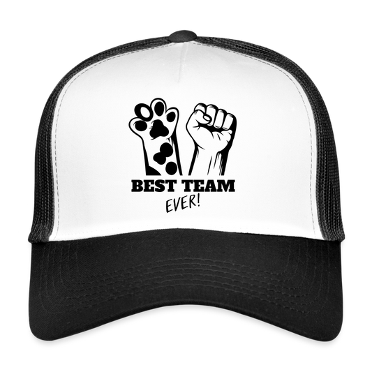 LiNBW. Cap Best Team Ever - Weiß/Schwarz