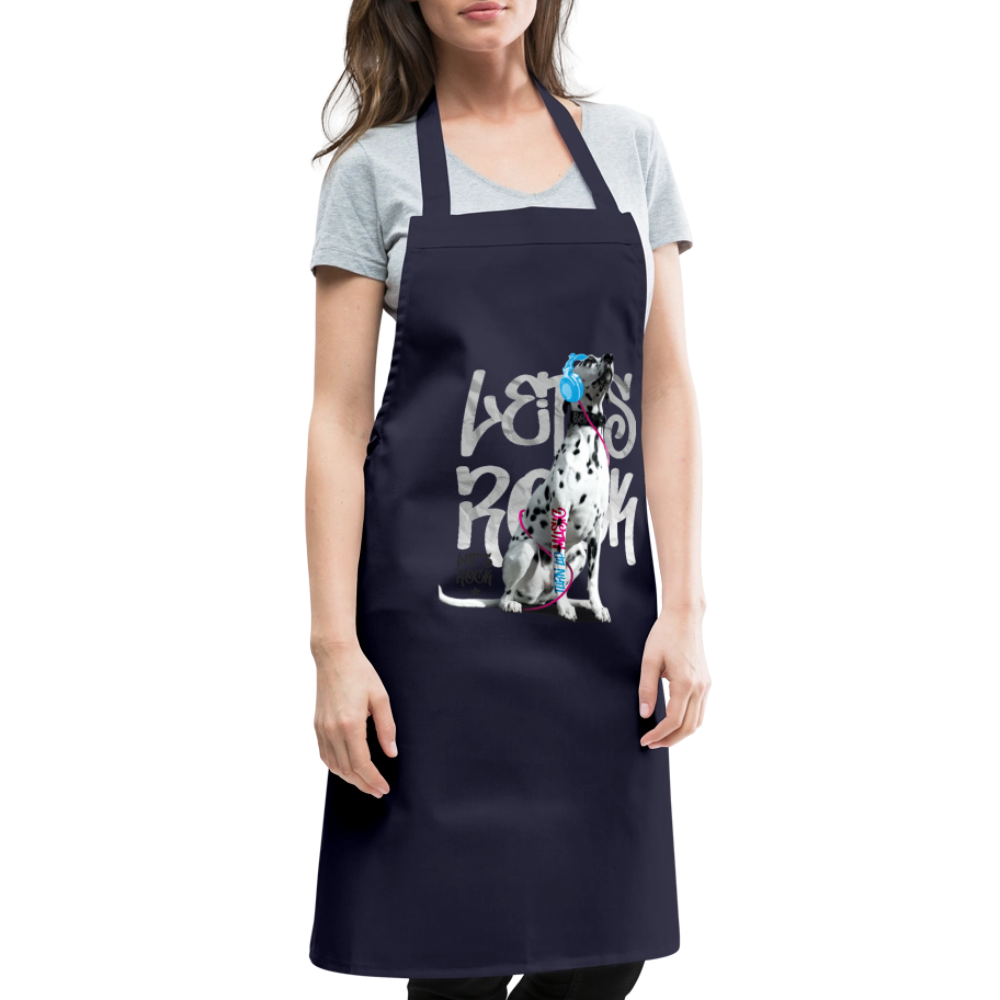 Kochschürze „Let’s Rock“ – Für Dalmatiner-Fans mit Rhythmus im Blut - Navy
