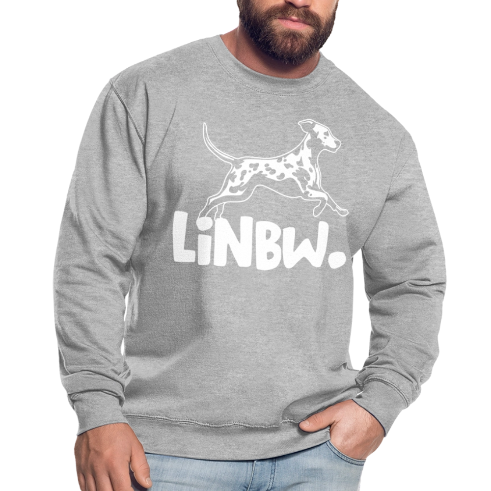 LiNBW. Männer Pullover - Weißgrau meliert