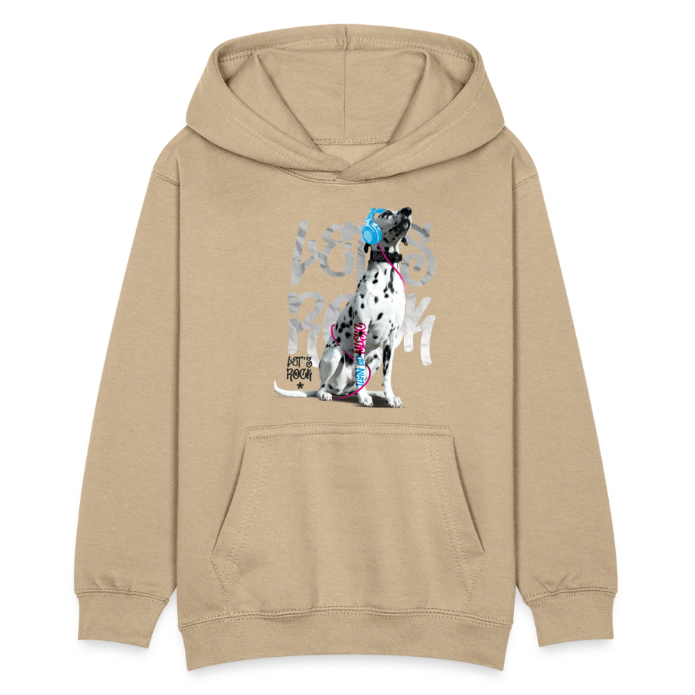 LiNBW. Kinder Hoodie Dalmatiner Let's Rock - Sand