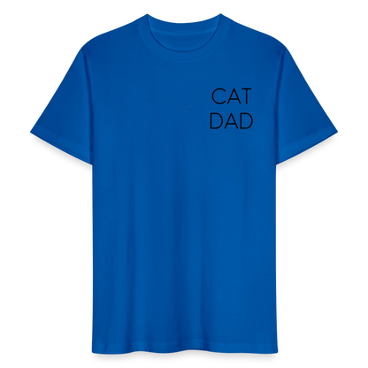 LiNBW. Männer T-Shirt Stolzes Personal einer Katze - Pfauenblau