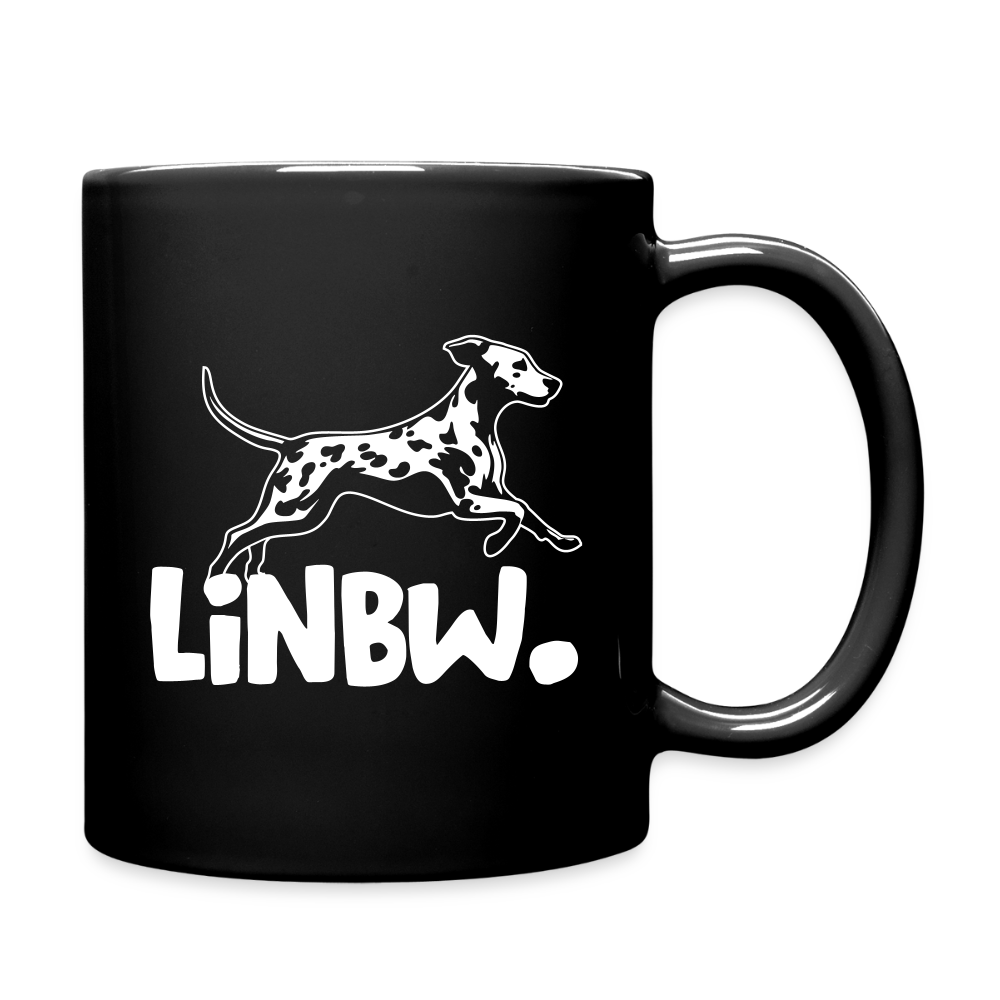 LiNBW. Keramiktasse Life is not just black and white - Schwarz