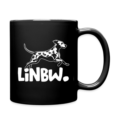 LiNBW. Keramiktasse Life is not just black and white - Schwarz