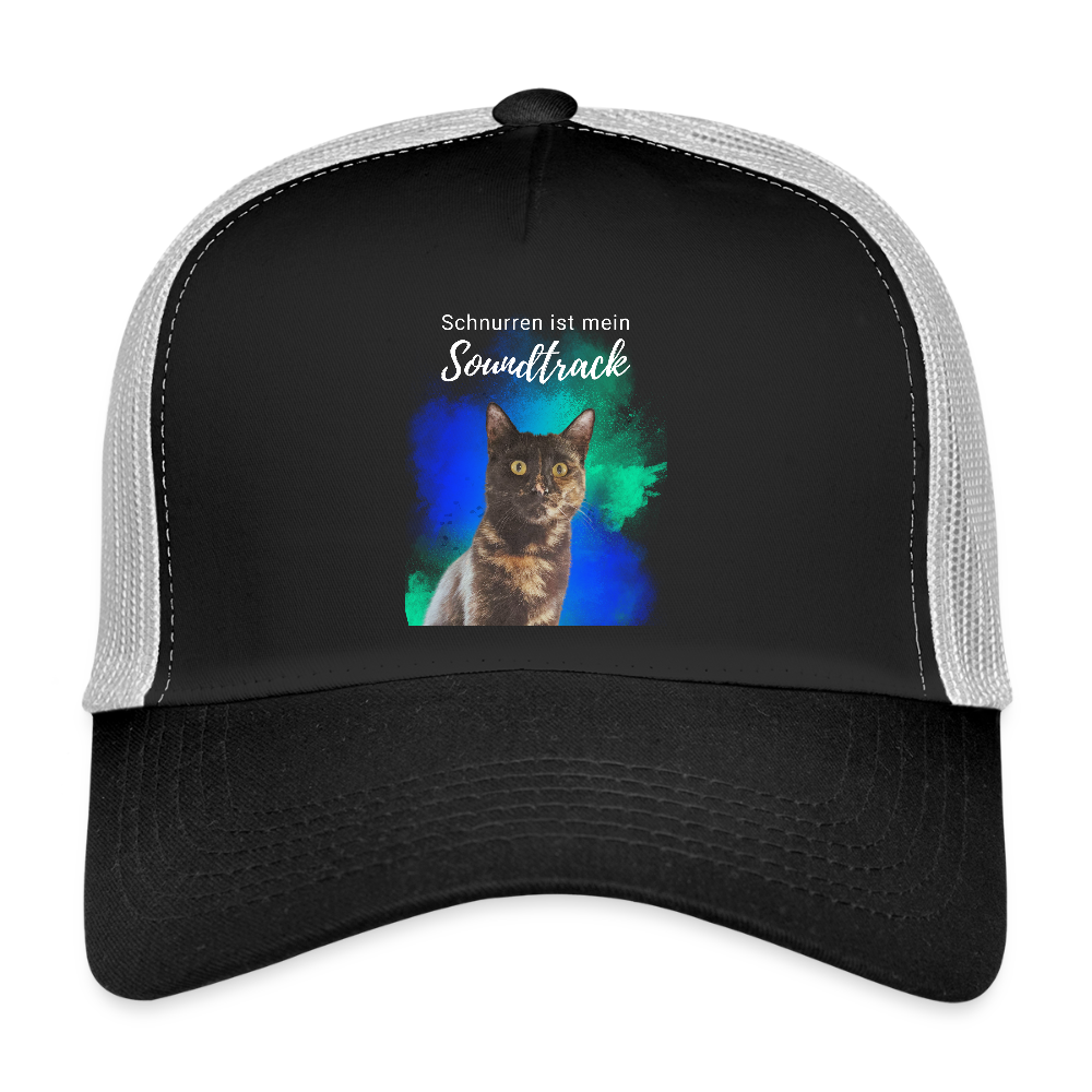 LiNBW. Cap Schnurren ist mein Soundtrack - Schwarz/Steingrau