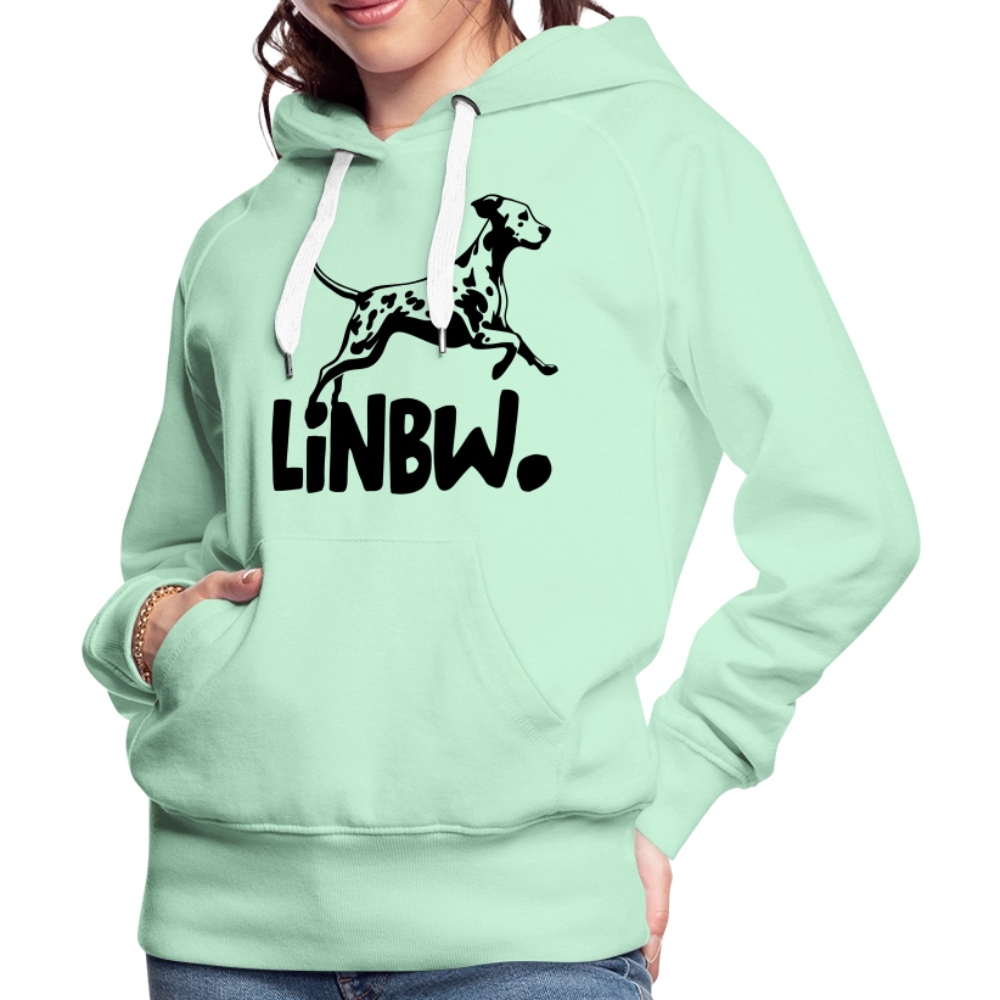 LiNBW. Frauen Hoodie - helles Mintgrün