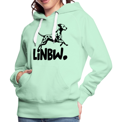 LiNBW. Frauen Hoodie - helles Mintgrün