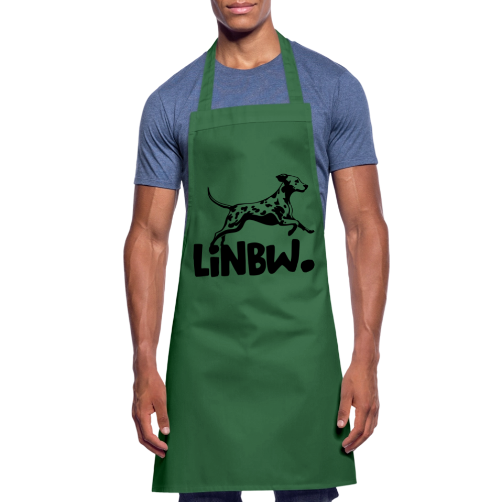 Kochschürze mit LINBW-Logo – schlicht, stilvoll & bewusst - Grün