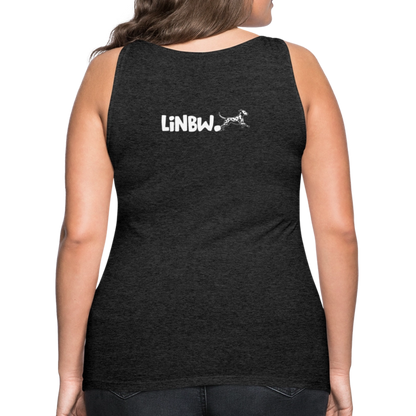 LiNBW. Frauen Tank-Top Life is not just black and white - Anthrazit