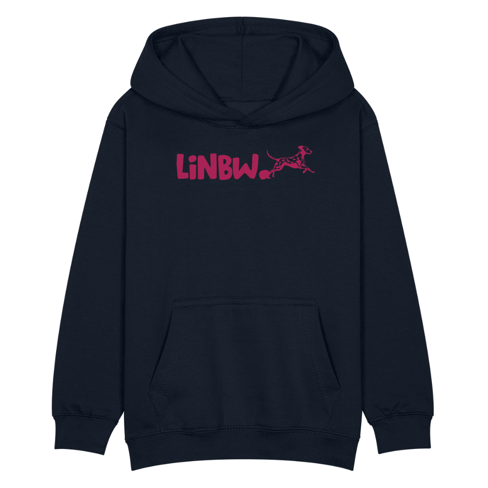 LiNBW. Kinder Hoodie Life is not just black and white - Navy