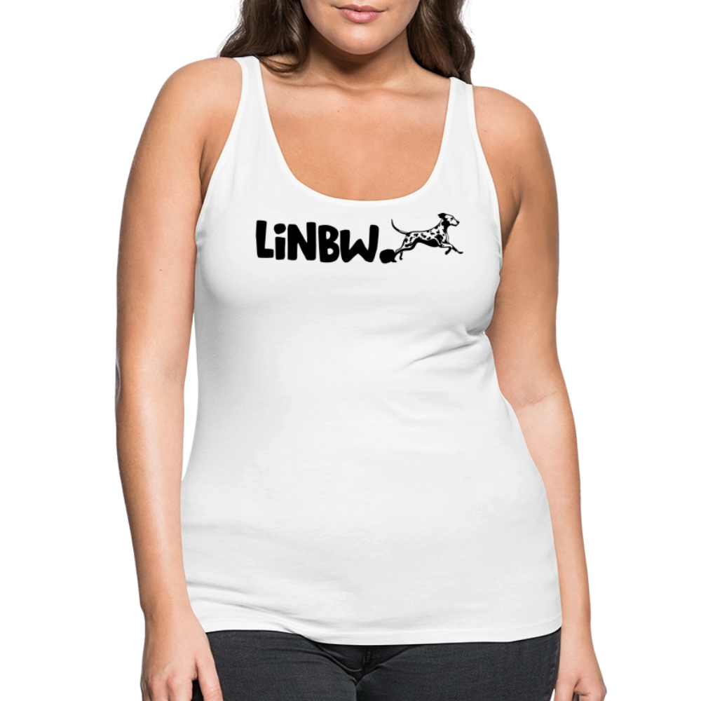 LiNBW. Frauen Tank-Top Life is not just black and white - Weiß