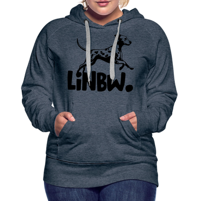 LiNBW. Frauen Hoodie - Jeansblau