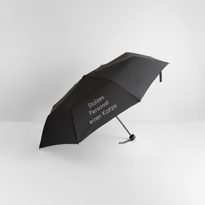 LiNBW. Regenschirm Stolzes Personal einer Katze - Schwarz