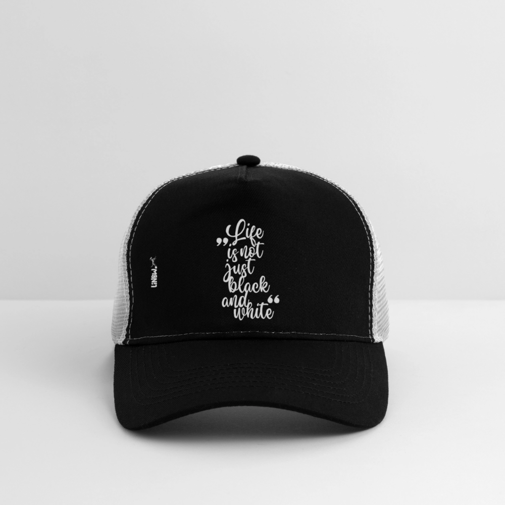 LiNBW. Cap Life is not just black and white - Schwarz/Steingrau