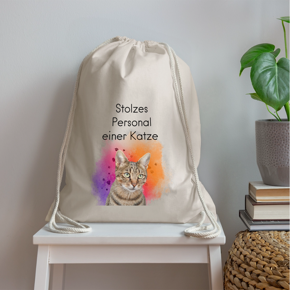 LiNBW. Turnbeutel Stolzes Personal einer Katze - Natur