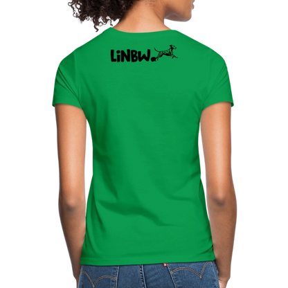 LiNBW. Frauen T-Shirt Life is not just black and white - Kelly Green