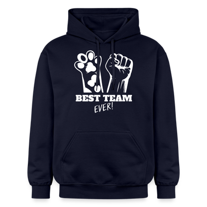LiNBW. Männer & Frauen Hoodie Best Team Ever - Navy