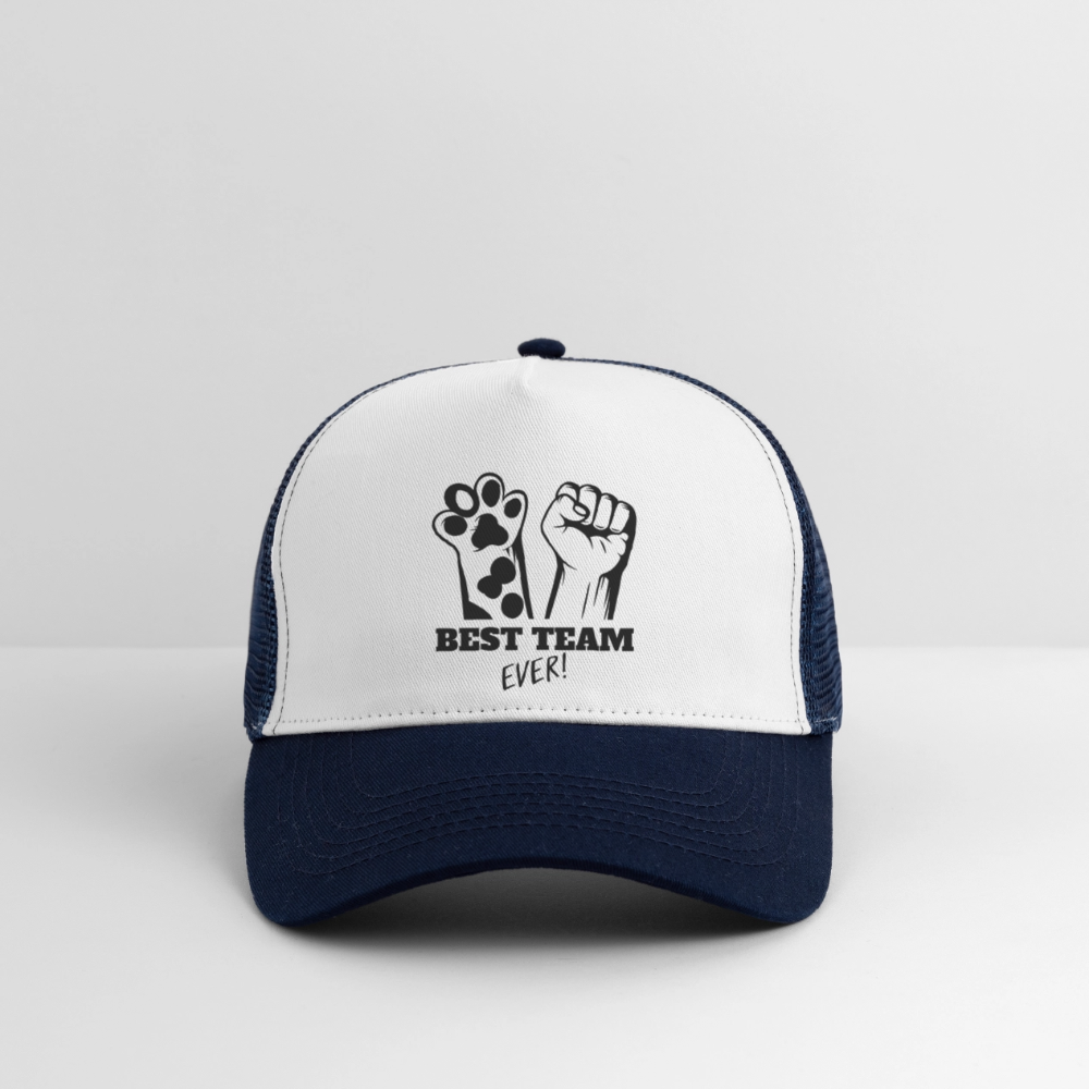 LiNBW. Cap Best Team Ever - Weiß/Navy