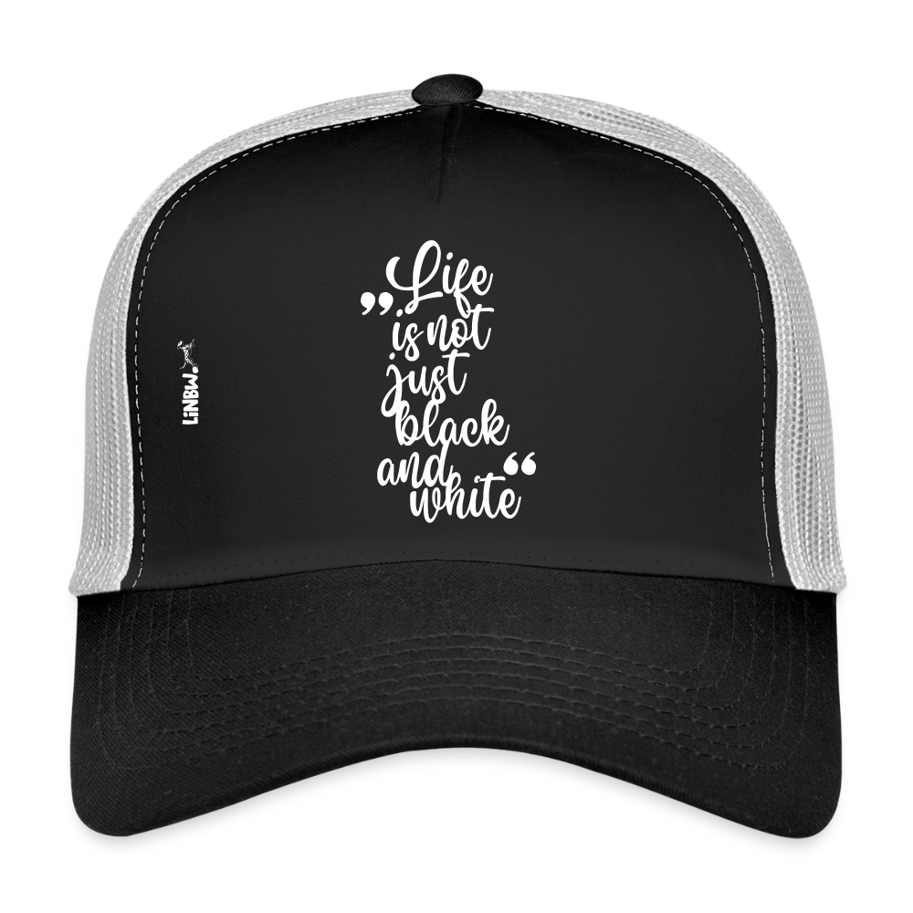 LiNBW. Cap Life is not just black and white - Schwarz/Steingrau