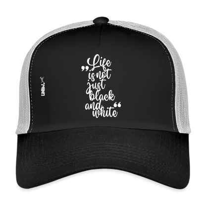 LiNBW. Cap Life is not just black and white - Schwarz/Steingrau