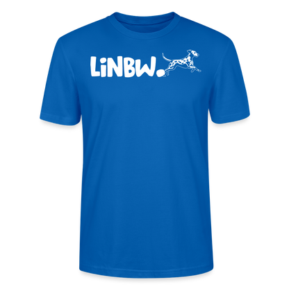 LiNBW. Männer T-Shirt Life is not just black and white - Pfauenblau