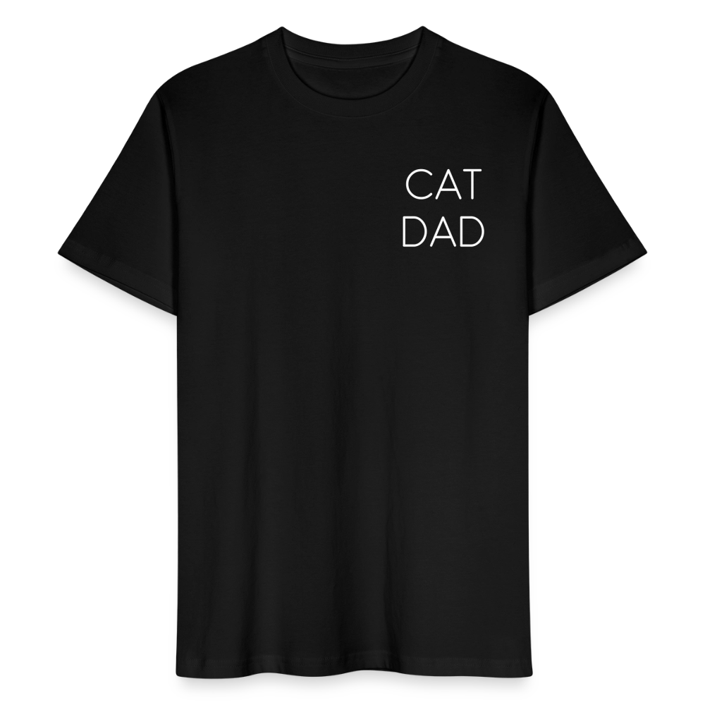 LiNBW. Männer T-Shirt Stolzes Personal einer Katze - Schwarz