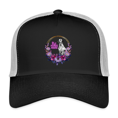 LiNBW. Cap Dalmatiner Beste Hundemama - Schwarz/Steingrau