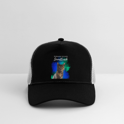 LiNBW. Cap Schnurren ist mein Soundtrack - Schwarz/Steingrau