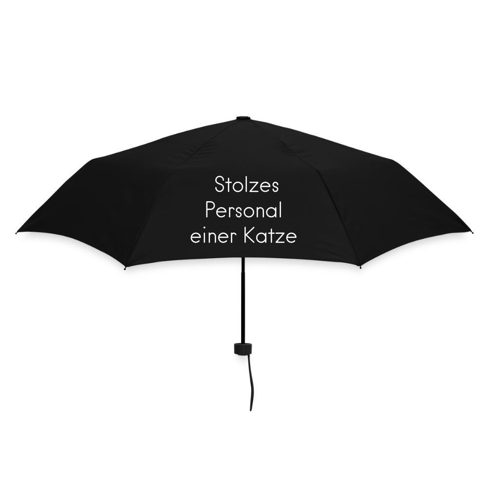 LiNBW. Regenschirm Stolzes Personal einer Katze - Schwarz