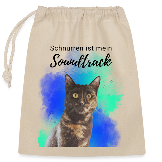 LiNBW. Baumwollbeutel Schnurren ist mein Soundtrack - Natur