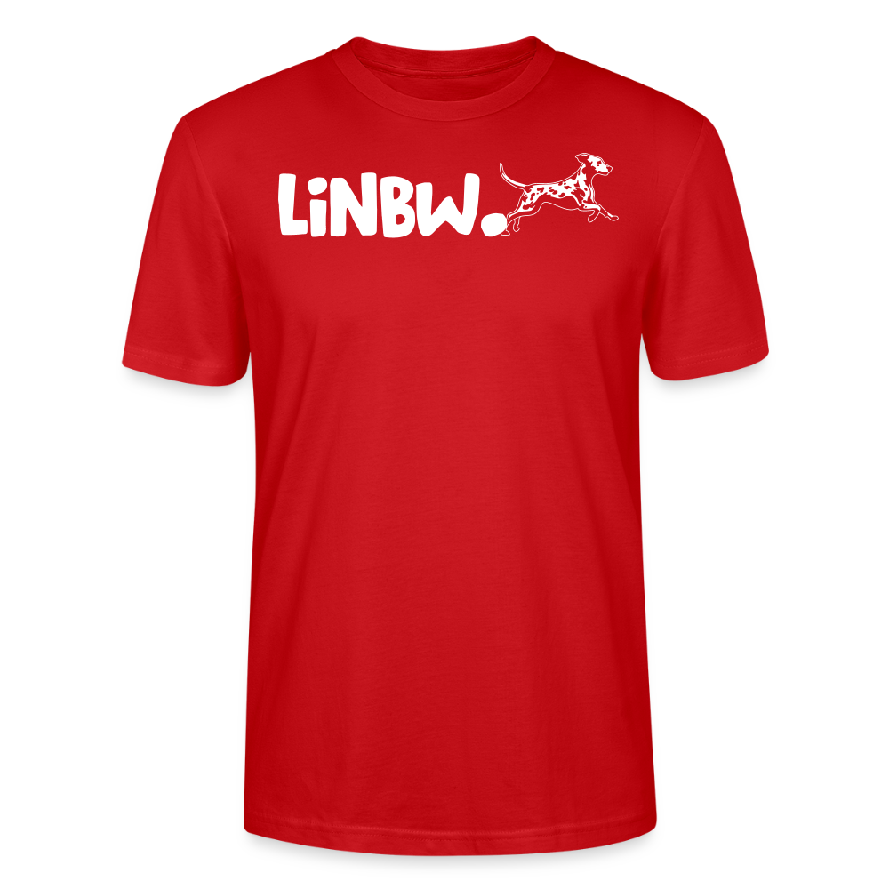 LiNBW. Männer T-Shirt Life is not just black and white - Rot