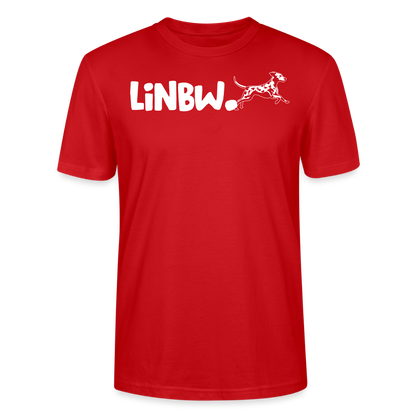 LiNBW. Männer T-Shirt Life is not just black and white - Rot