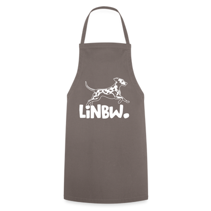 Kochschürze mit LINBW-Logo – schlicht, stilvoll & bewusst - Grau
