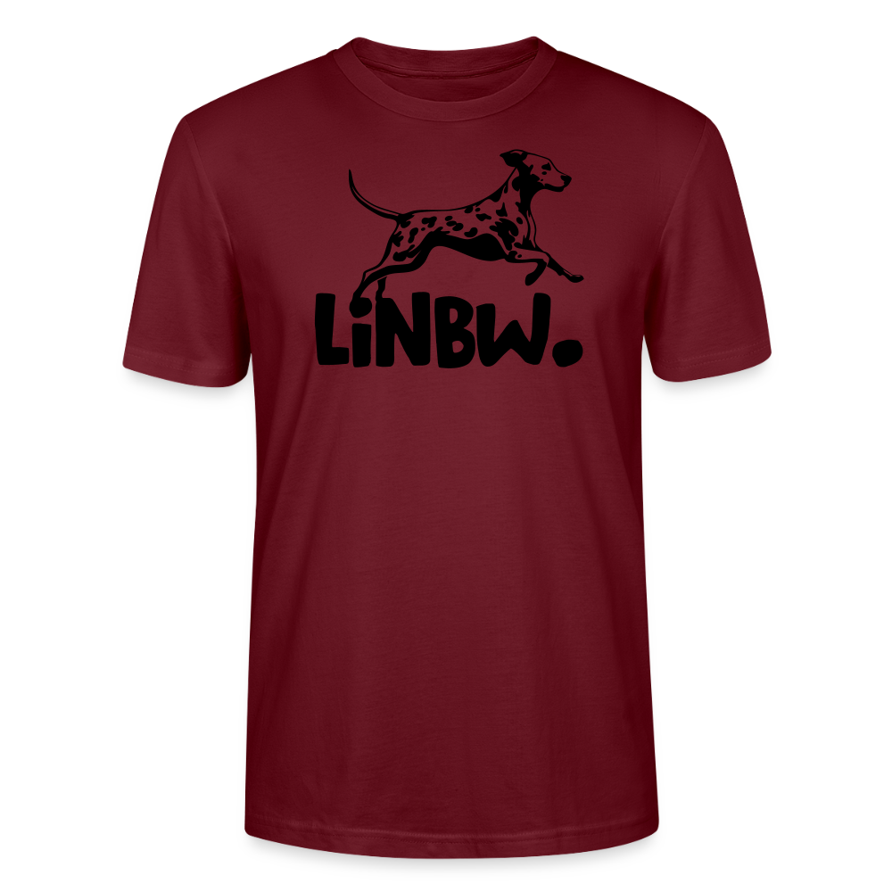 LiNBW. Männer T-Shirt - Burgunderrot