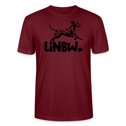 LiNBW. Männer T-Shirt - Burgunderrot