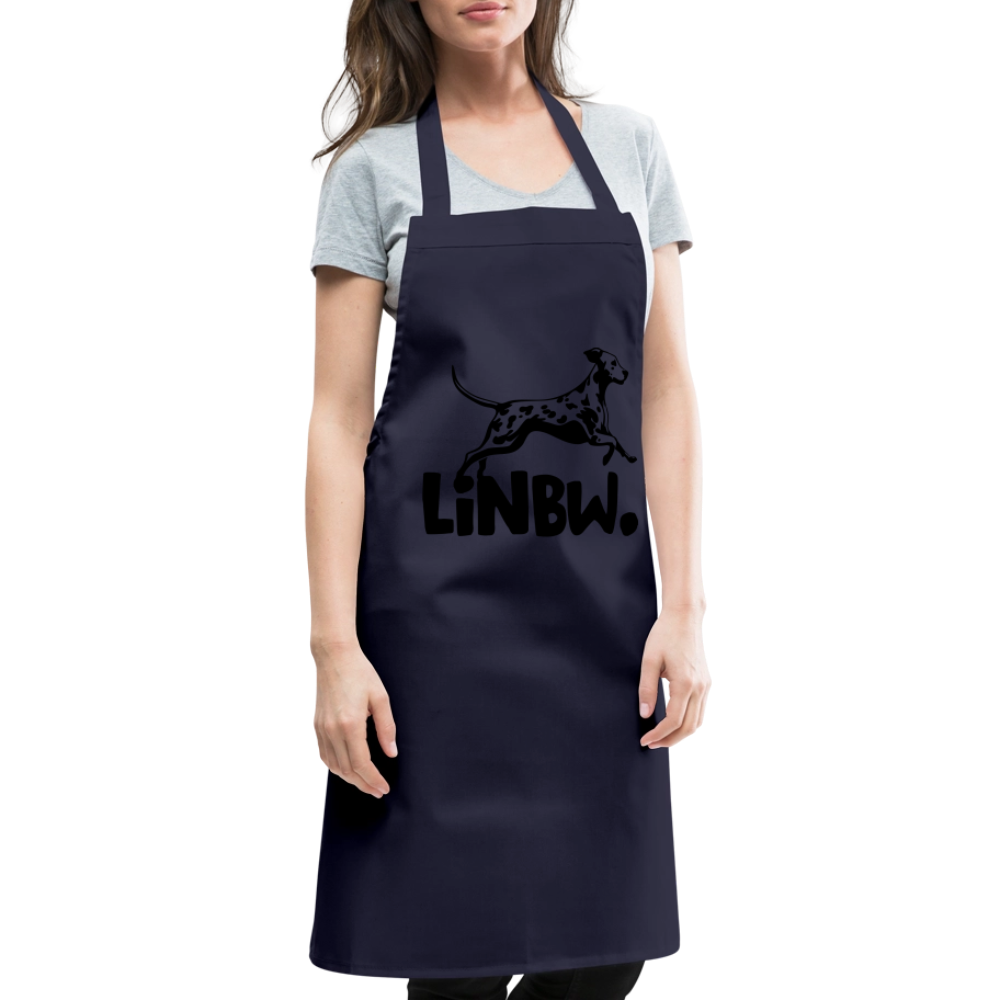 Kochschürze mit LINBW-Logo – schlicht, stilvoll & bewusst - Navy