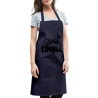 Kochschürze mit LINBW-Logo – schlicht, stilvoll & bewusst - Navy