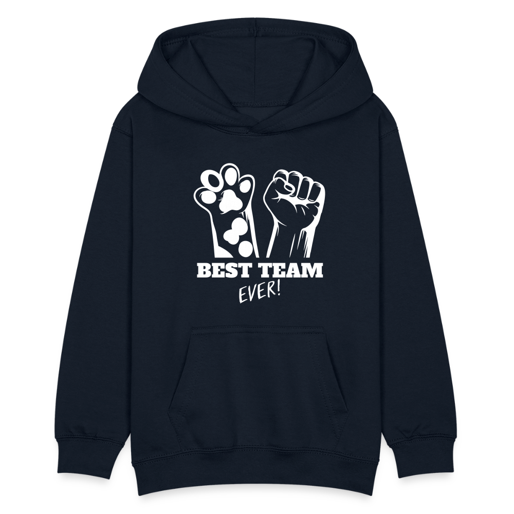 LiNBW. Teenager Hoodie Best Team Ever - Navy