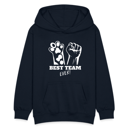 LiNBW. Teenager Hoodie Best Team Ever - Navy