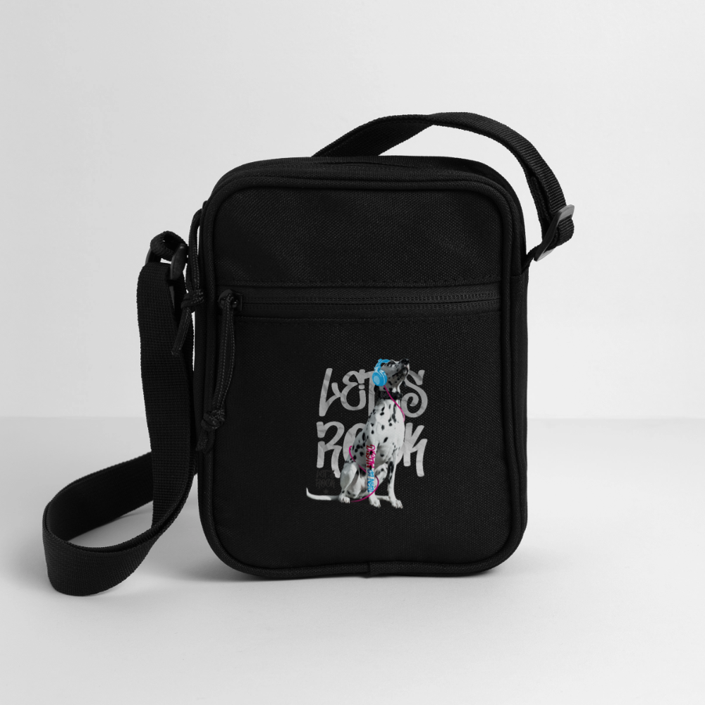 LiNBW. Crossbody Bag Dalmatiner Let´s Rock - Schwarz