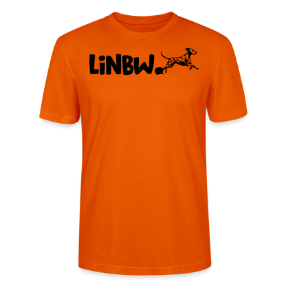 LiNBW. Männer T-Shirt Life is not just black and white - Tieforange