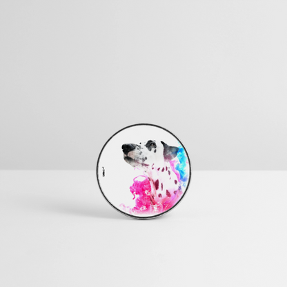 Magnet „Boa Art Edition“ – Dalmatiner trifft Farbexplosion - Weiß