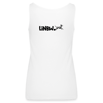 LiNBW. Frauen Tank-Top Life is not just black and white - Weiß