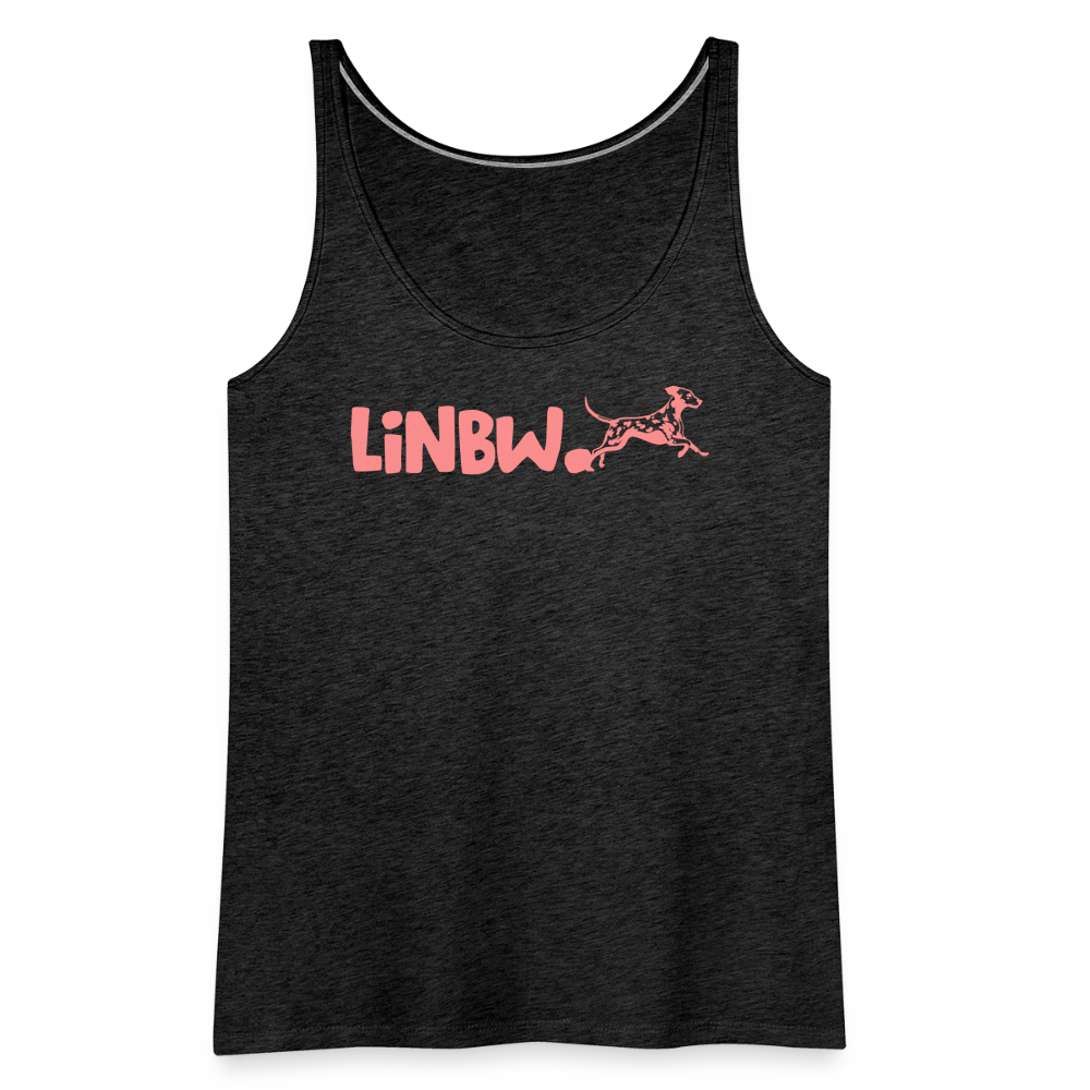 LiNBW. Frauen Tank-Top Life is not just black and white - Anthrazit