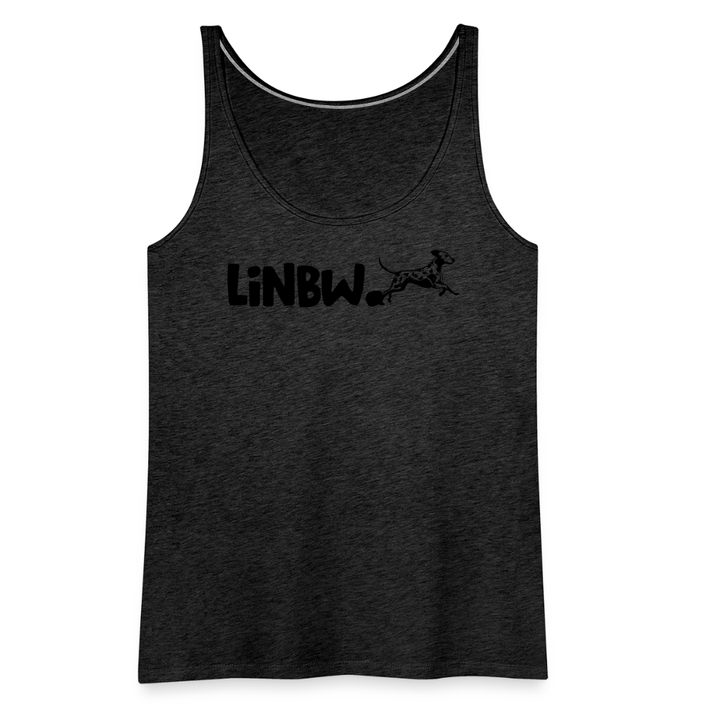 LiNBW. Frauen Tank-Top Life is not just black and white - Anthrazit