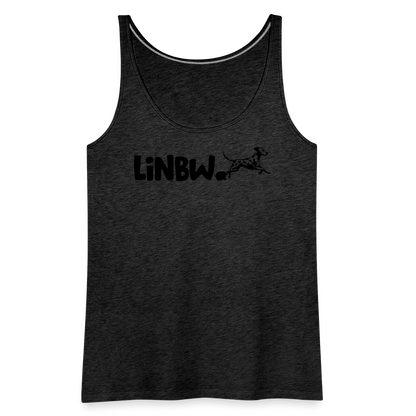 LiNBW. Frauen Tank-Top Life is not just black and white - Anthrazit